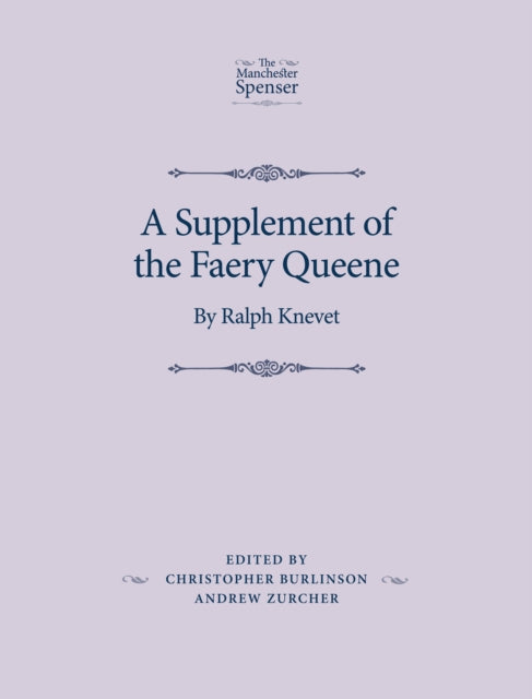 Book cover of: Supplement of the Faery Queene. By: Christopher Burlinson