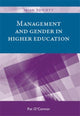 Book cover of: Management and Gender in Higher Education. By: Pat O'Connor