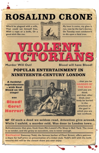 Book cover of: Violent Victorians. By: Rosalind Crone