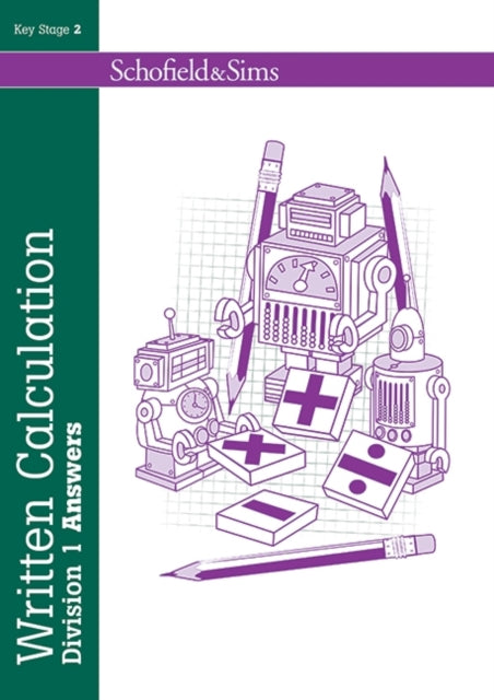 Book cover of: Written Calculation: Division 1 Answers