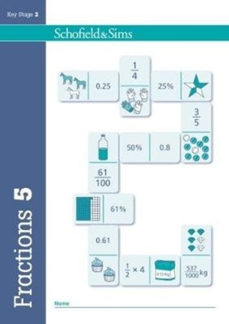Book cover of: Fractions, Decimals and Percentages Book 5 (Year 5, Ages 9-10)