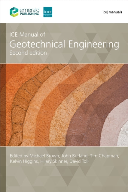 Book cover of: ICE Manual of Geotechnical Engineering, (2-volume set). By: CHAPMAN, TIM