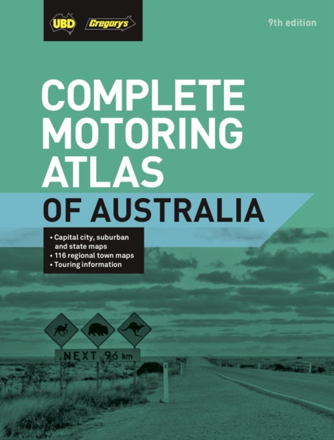 Book cover of: Complete Motoring Atlas of Australia 9th ed