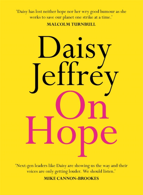 Book cover of: On Hope. By: Daisy Jeffrey