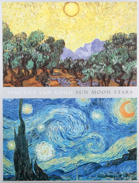 Book cover of: Van Gogh Sun Moon Stars Portfolio Notes