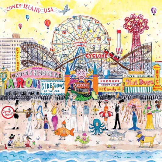 Book cover of: Michael Storrings Summer at the Amusement Park 500 Piece Puzzle