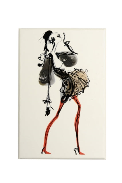 Book cover of: Christian Lacroix Haute Couture Diecut Boxed Notecards. By: Christian Lacroix