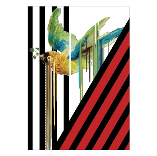Book cover of: Christian Lacroix Idylle En Vol Layflat A5 Notebook. By: Christian Lacroix