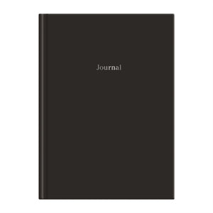 Black Hardcover Journal 6 X 8.5"