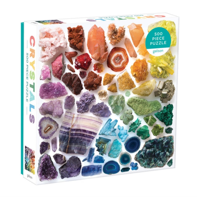 Book cover of: Rainbow Crystals 500 Piece Puzzle
