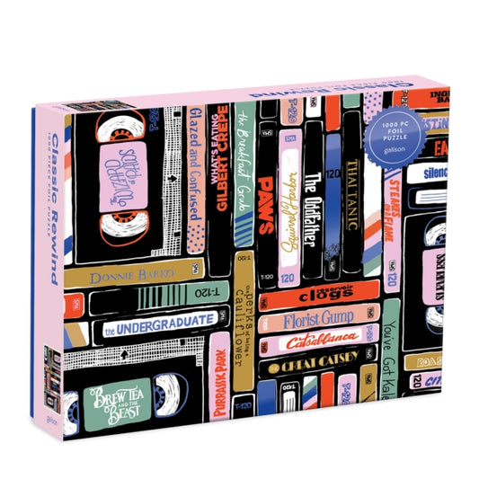 Book cover of: Classic Rewind 1000 Piece Foil Puzzle