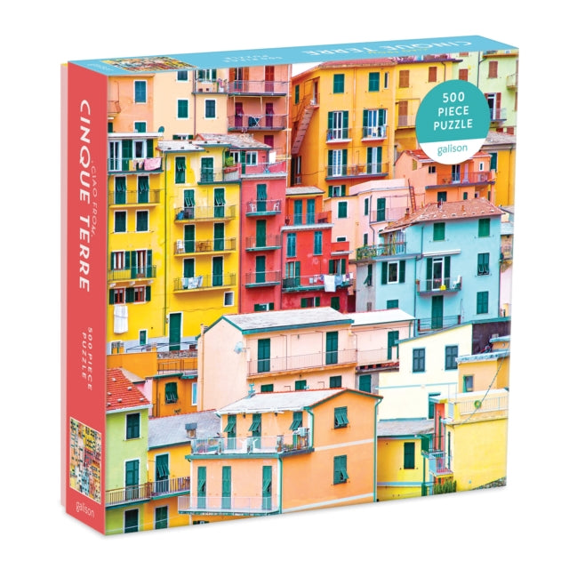 Book cover of: Ciao from Cinque Terre 500 Piece Puzzle