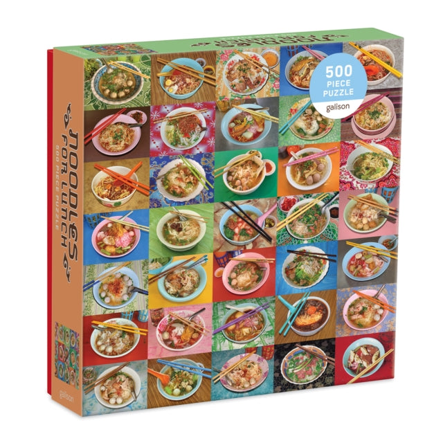 Book cover of: Noodles for Lunch 500 Piece Puzzle
