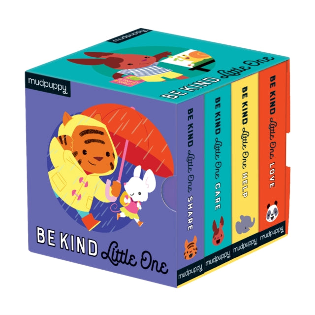 Book cover of: Be Kind Little One Board Book Set. By: Mudpuppy
