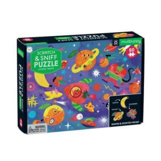 Book cover of: Cosmic Fruits Scratch and Sniff Puzzle