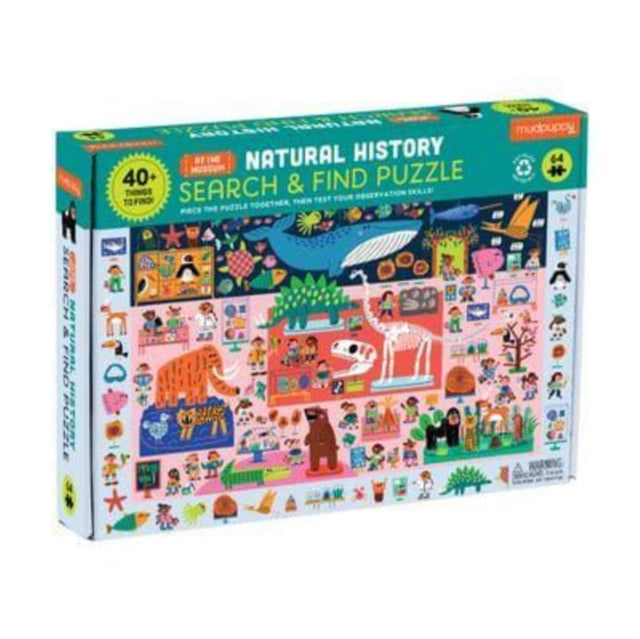 Book cover of: Natural History Museum Search & Find Puzzle