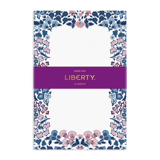 Book cover of: Liberty Tanjore Gardens Memo Pad. By: Galison