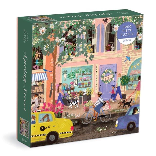 Book cover of: Spring Street 1000 Piece Puzzle In a Square box