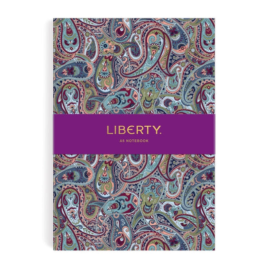 Book cover of: Liberty Paisley A5 Journal. By: Galison