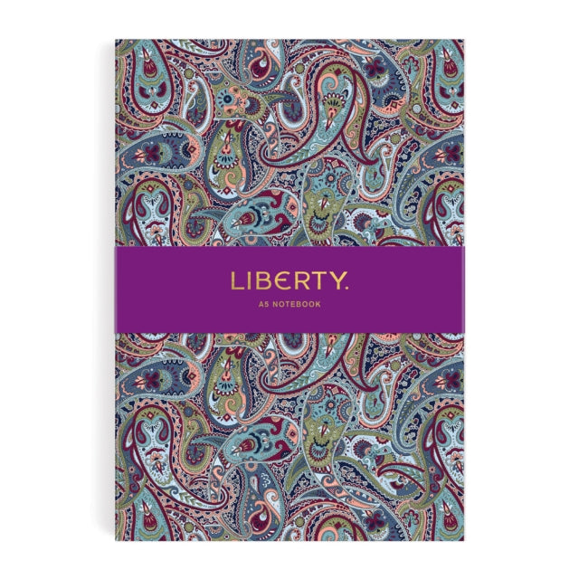 Book cover of: Liberty Paisley A5 Journal. By: Galison