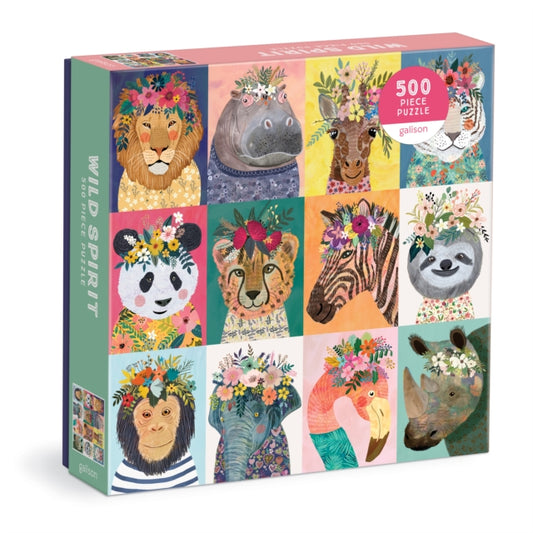 Book cover of: Wild Spirit 500 Piece Puzzle