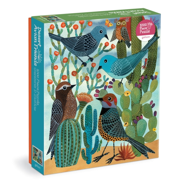 Book cover of: Desert Avian Friends 1000 Piece Puzzle