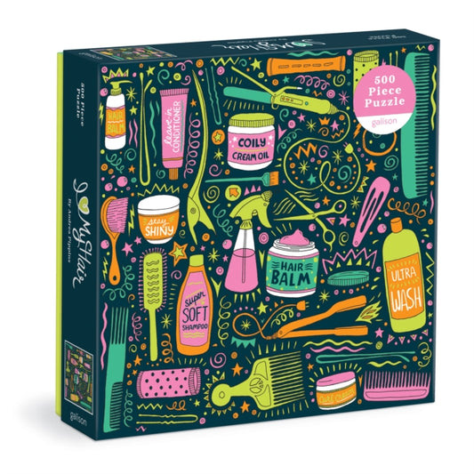 Book cover of: Andrea Pippins I Love My Hair Tools 500 Piece Puzzle