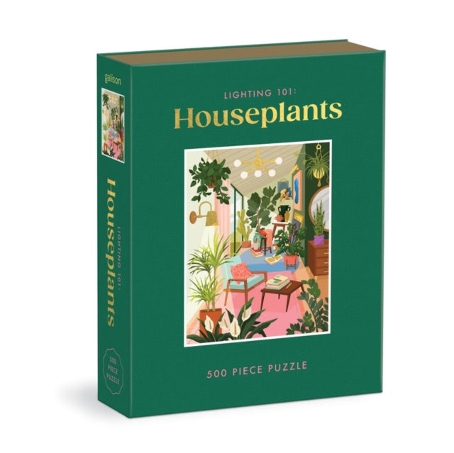 Book cover of: Lighting 101: Houseplants 500 Piece Book Puzzle