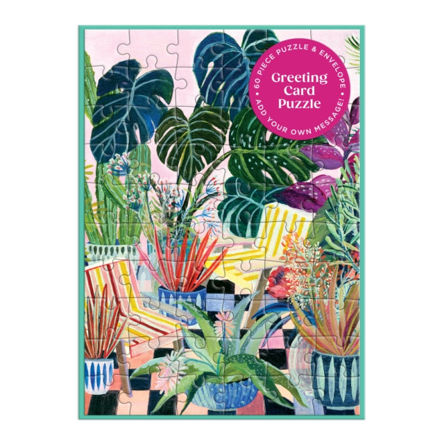 Book cover of: Potted Greeting Card Puzzle