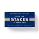 Book cover of: Raise The Stakes Poker Game Set