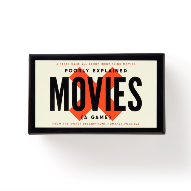 Book cover of: Poorly Explained Movies Game