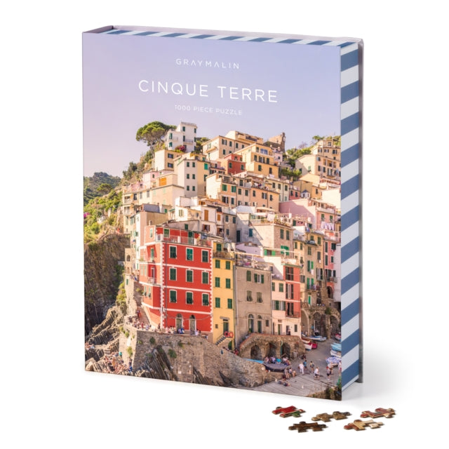 Book cover of: Gray Malin Cinque Terre 1000 Piece Book Puzzle