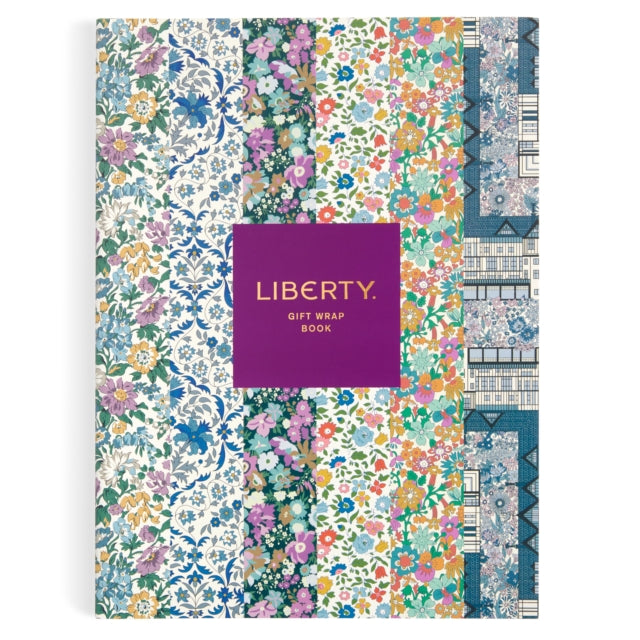 Book cover of: Liberty Gift Wrap Book. By: Galison