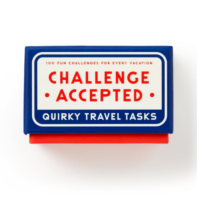 Book cover of: Challenge Accepted Travel Tasks Card Deck