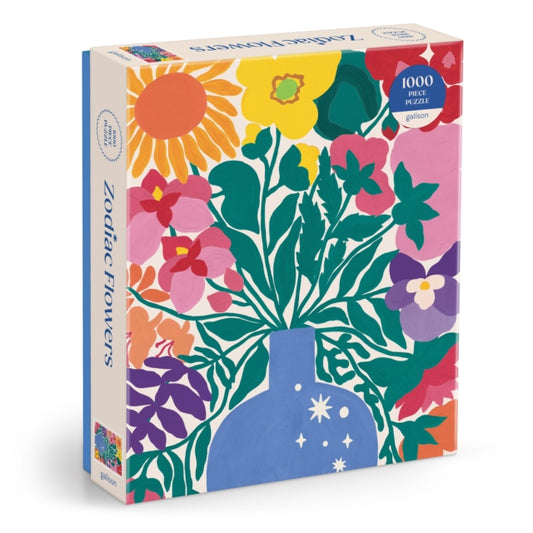 Book cover of: Zodiac Flowers 1000 Piece Puzzle