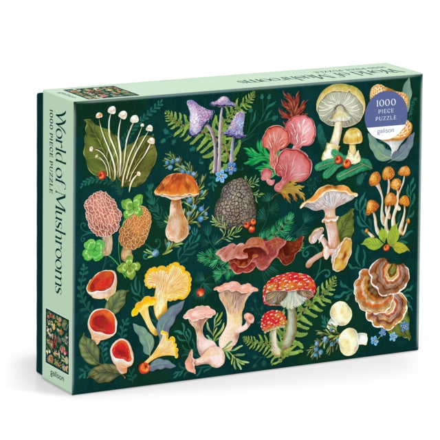 Book cover of: World of Mushrooms 1000 Piece Puzzle