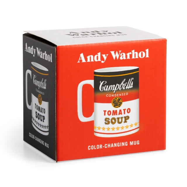 Book cover of: Warhol Soup Can Color Changing Ceramic Mug