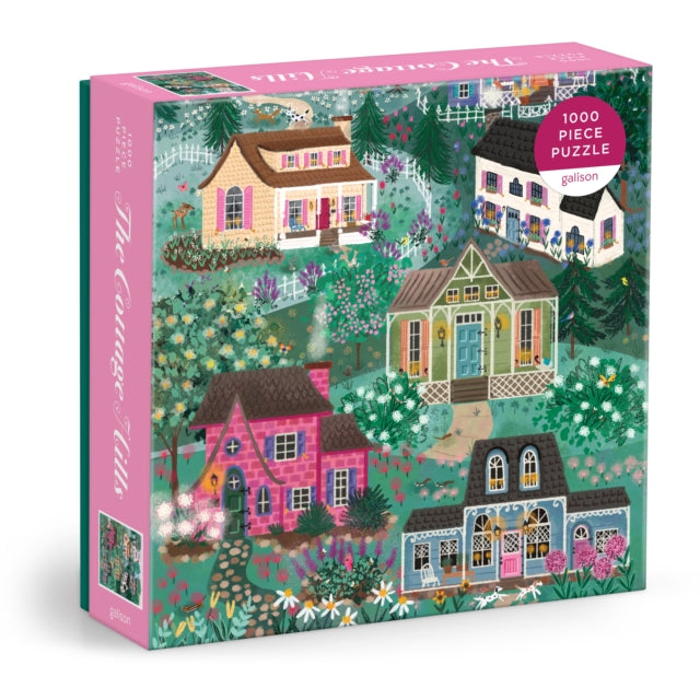 Book cover of: Joy Laforme The Cottage Hills 1000 Piece Puzzle in a Square Box