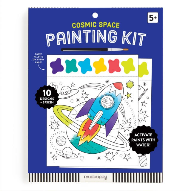 Book cover of: Cosmic Space Painting Kit