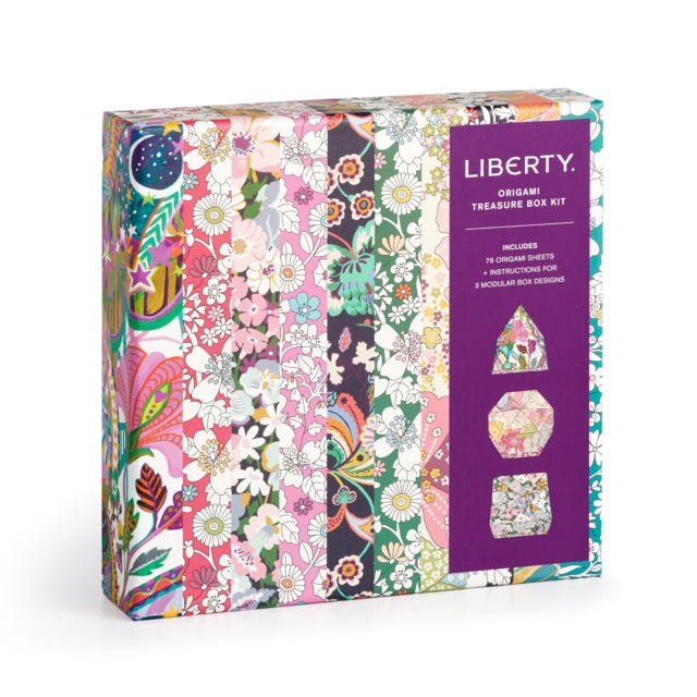 Book cover of: Liberty Origami Treasure Box Kit