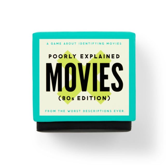 Book cover of: Mini Poorly Explained Movies - 80s Edition