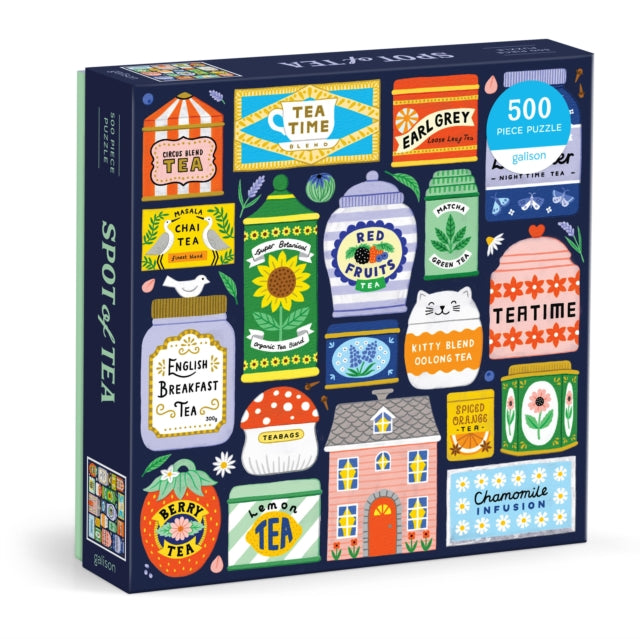 Book cover of: Spot Of Tea 500 Piece Puzzle