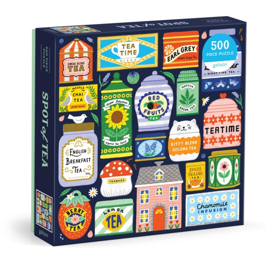 Book cover of: Spot Of Tea 500 Piece Puzzle