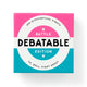 Book cover of: Debatable Battle Edition