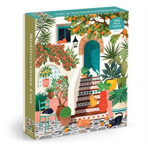 Mediterranean Cats 1000 Piece Puzzle