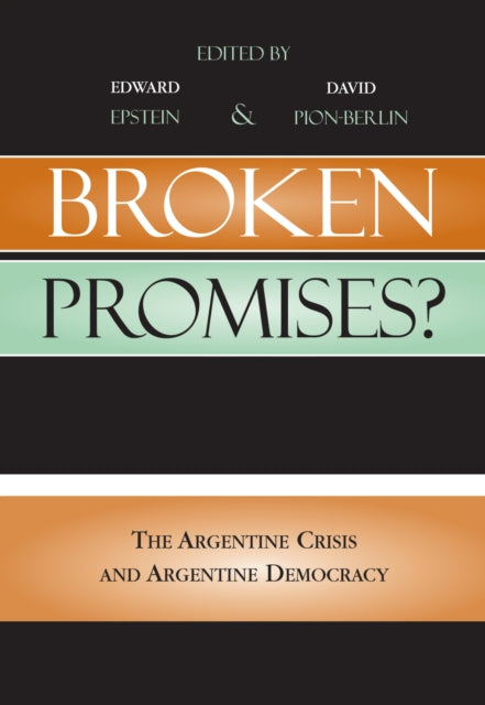 Book cover of: Broken Promises?. By: Edward Epstein