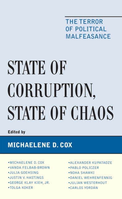 Book cover of: State of Corruption, State of Chaos