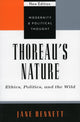 Book cover of: Thoreau's Nature. By: Jane Bennett