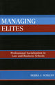 Book cover of: Managing Elites. By: Debra J. Schleef