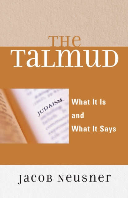 Book cover of: Talmud. By: Jacob Neusner